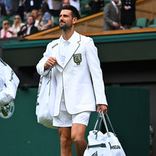 Novak Djokovic inspired white blazer for formal events
