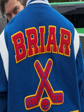 Belmont Cameli Off Campus Blue Varsity Jacket