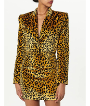 Password S03 Keke Palmer Leopard Print Blazer