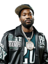 Meek Mill Pelle Pelle Eagles Jacket