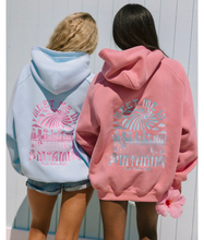 Pink Palm Puff Meet Me In Miami Hoodie
