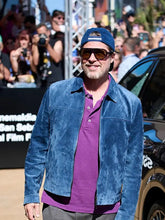 Brad Pitt Blue Festival Jacket