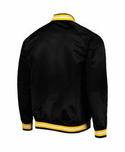 Pittsburgh Penguins Black Varsity Satin Jacket