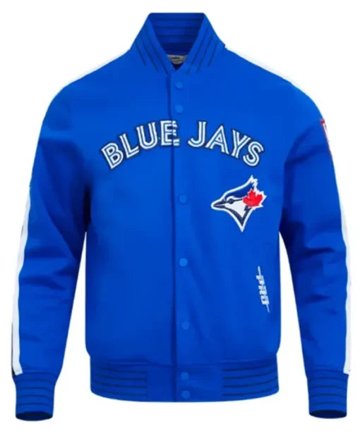 Toronto Blue Jays Game Day Jacket with ribbed collar