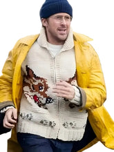 Canadian Style Wolf Jacquard Knit Sweater