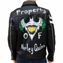 Property Of Joker Harley Quinn leather jacket