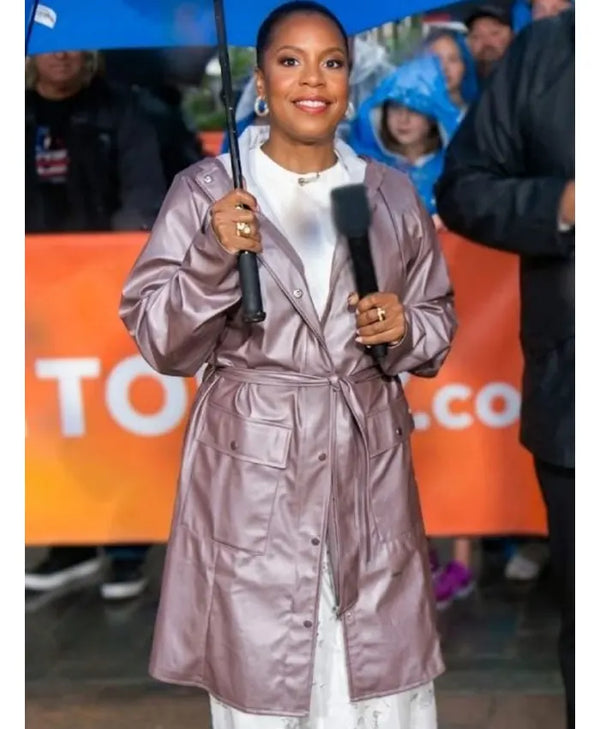 Sheinelle Jones Purple Coat inspired by The Today Show 2026