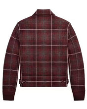 Ransom Canyon Season 2 maroon zip-up jacket