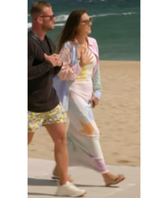 RHO Rhode Island Kelsey Swanson Striped Colorblock Shirt