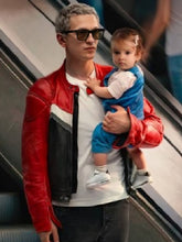Proud 2026 Filip Raczynski Red Black Striped Moto Jacket