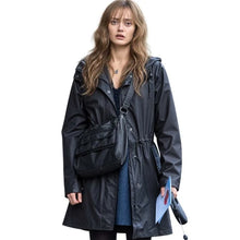 Rhiannon Sweetpea Season 2 black hooded coat