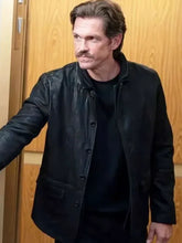 High Potential S02 Steve Howey Black Leather Jacket
