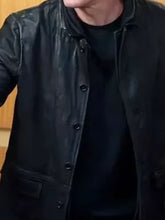 High Potential S02 Steve Howey Black Leather Jacket