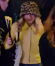 NYC Sabrina Carpenter Yellow Jacket