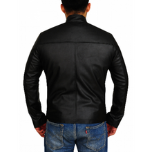 John Connor Terminator Moto Black Jacket