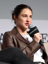 Shailene Woodley 2026 Brown Coat