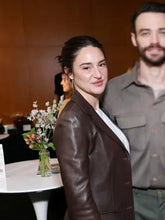 Shailene Woodley 2026 Brown Coat