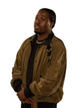 Power Book III Raising Kanan bomber jacket with shirt collar