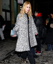 NYC Nicole Kidman Leopard Print Caoat