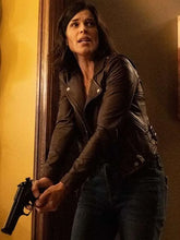 Scream Neve Campbell Brown Leather Jacket