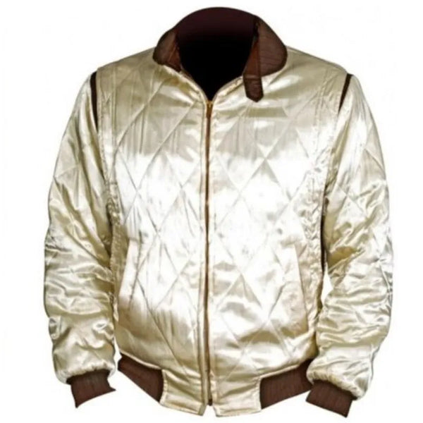Slim Fit Drive Gosling Biker Style Trucker Jacket with Embroidered Scorpion