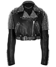 Britney Spears Studded Black Men's  Jacket