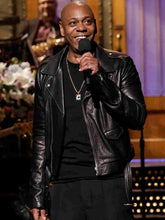 Dave Chappelle black cotton jacket for men