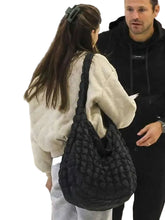 Michelle Keegan Off White Quilted Bomber Jacket