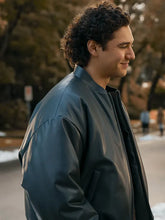 Off Campus Belmont Cameli Bomber Leather Jacket