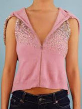 Love Island UK Aftersun Shakira Khan Pink Embellished Hoodie