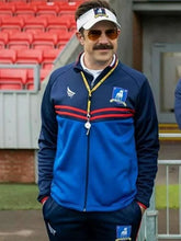 Ted Lasso AFC Richmond blue track jacket for fans