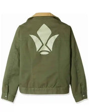 Orga Itsuka Mobile Suit Gundam green trucker jacket