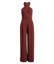 The Bold and the Beautiful Brooke Logan Red Cross Neck Jumpsuit