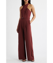 The Bold and the Beautiful Brooke Logan Red Cross Neck Jumpsuit