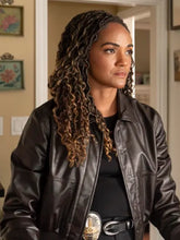 The Rookie S08 Nyla Harper Brown Leather Jacket