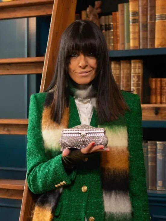 The Traitors Claudia Winkleman Green Blazer
