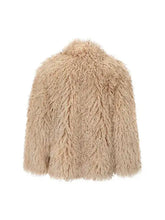 The Voice S27 LeAnn Rimes Beige Fur Jacket