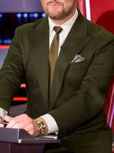 The Voice S27 Michael Buble Green Suit