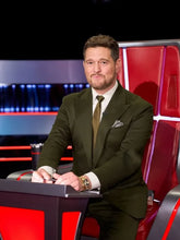 The Voice S27 Michael Buble Green Suit