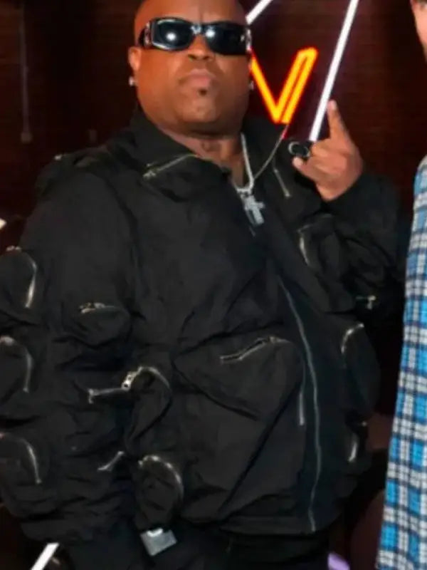 The Voice S29 CeeLo Green Multi-Pocket Jacket