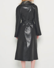Meryl Streep black leather trench coat from The Devil Wears Prada 2