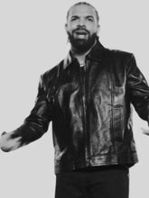 National Treasures Drake Black Leather Jacket