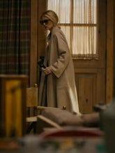 Michelle Pfeiffer Stacy Clyburn Beige Wool Coat