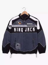 King Jack Skellington cotton jacket with zipper closure