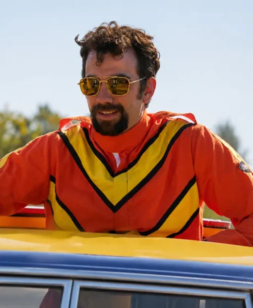 Multi-color parachute jacket from The Stunt Driver 2026
