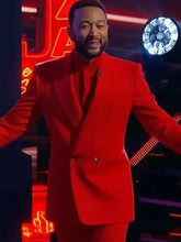 The Voice Season 27 John Legend’s Red Suit