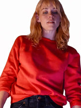 Kristen Stewart movie-inspired red sweatshirt