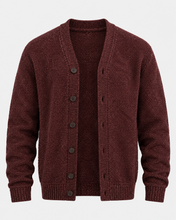 Chris Hemsworth as Thor on the Set of Avengers: Endgame Burgundy Knit Cardigan