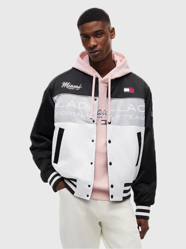 Tommy Hilfiger Cadillac F1 Team Miami Varsity Jacket