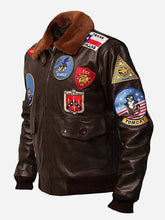 Top Gun Tom Cruise Leather Jacket